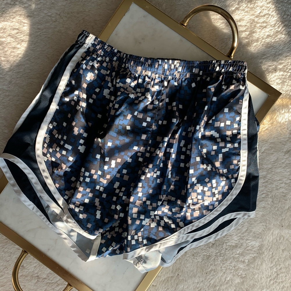 Nike patterned running shorts